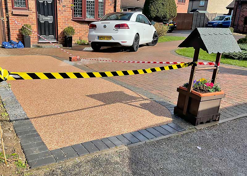 Copek Resin Driveway Extension Finished